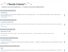 Tablet Screenshot of mundoceleste.blogspot.com