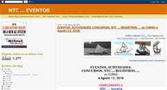 Desktop Screenshot of ntc-eventos.blogspot.com