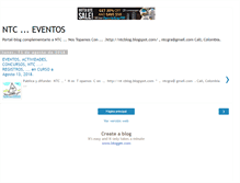 Tablet Screenshot of ntc-eventos.blogspot.com