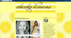 Desktop Screenshot of cheekylemons.blogspot.com