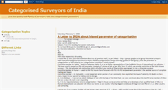 Desktop Screenshot of categorisedsurveyors.blogspot.com