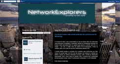 Desktop Screenshot of network-explorers.blogspot.com