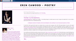 Desktop Screenshot of erincawoodpoetry.blogspot.com