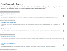 Tablet Screenshot of erincawoodpoetry.blogspot.com