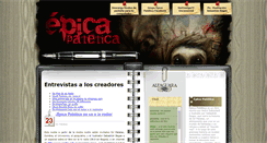 Desktop Screenshot of epicapatetica.blogspot.com