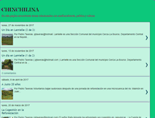 Tablet Screenshot of chinchilina.blogspot.com