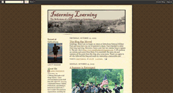 Desktop Screenshot of gettysburgintern.blogspot.com