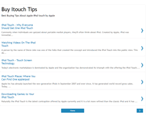 Tablet Screenshot of buy-itouch.blogspot.com