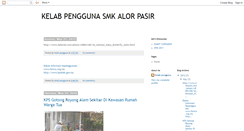 Desktop Screenshot of kelabpenggunasmkalorpasir.blogspot.com