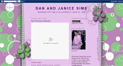 Desktop Screenshot of danjanicesims.blogspot.com