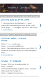 Mobile Screenshot of ensino-cibercultura.blogspot.com