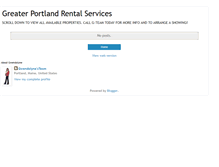 Tablet Screenshot of mainerentals.blogspot.com