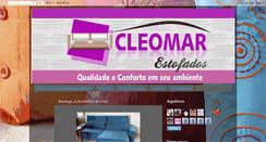 Desktop Screenshot of cleomarestofados.blogspot.com