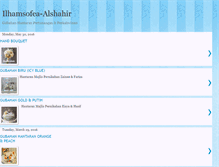 Tablet Screenshot of ilhamsofea-alshahir.blogspot.com