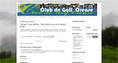 Desktop Screenshot of golforense.blogspot.com