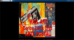 Desktop Screenshot of mailartartepostal.blogspot.com