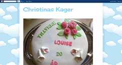 Desktop Screenshot of christinaskager-christina.blogspot.com