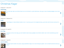 Tablet Screenshot of christinaskager-christina.blogspot.com