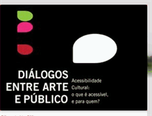Tablet Screenshot of dialogosentrearteepublico.blogspot.com