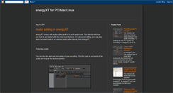 Desktop Screenshot of energyxt.blogspot.com