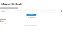 Tablet Screenshot of nipsi-colagenohidrolizado.blogspot.com