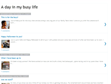 Tablet Screenshot of adayinmybusylife.blogspot.com