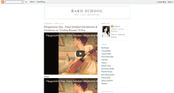 Desktop Screenshot of bardschool.blogspot.com