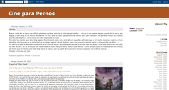 Desktop Screenshot of cineparapernos.blogspot.com