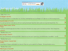 Tablet Screenshot of melissa-savingsandloss.blogspot.com