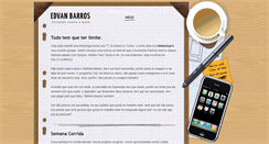 Desktop Screenshot of edvanbarros.blogspot.com