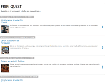 Tablet Screenshot of frikiquest.blogspot.com