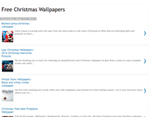 Tablet Screenshot of freechristmaswallpapers.blogspot.com