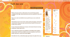 Desktop Screenshot of cafedaseis.blogspot.com