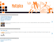Tablet Screenshot of multiplicamarketing.blogspot.com