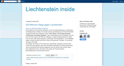 Desktop Screenshot of liechtensteininside.blogspot.com
