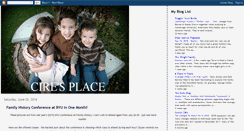 Desktop Screenshot of ciresplace.blogspot.com