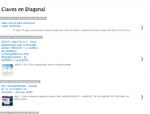 Tablet Screenshot of clavesendiagonal.blogspot.com