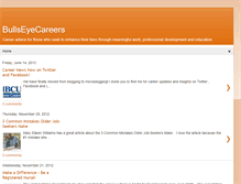 Tablet Screenshot of bullseyeresumes.blogspot.com