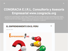 Tablet Screenshot of congraciaeirl.blogspot.com