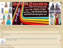 Tablet Screenshot of butikzahraku.blogspot.com