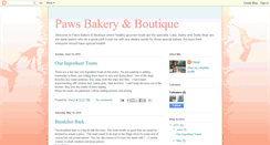 Desktop Screenshot of pawsbakeryboutique.blogspot.com