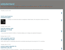 Tablet Screenshot of eddydemland.blogspot.com