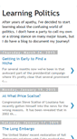 Mobile Screenshot of learnpolitics.blogspot.com