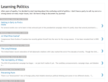 Tablet Screenshot of learnpolitics.blogspot.com