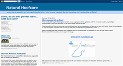 Desktop Screenshot of barhufpflege.blogspot.com