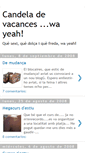 Mobile Screenshot of candeladevacanceswayeah.blogspot.com
