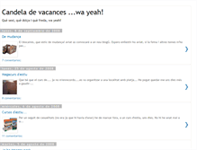 Tablet Screenshot of candeladevacanceswayeah.blogspot.com