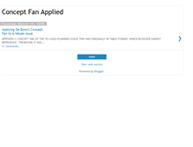Tablet Screenshot of conceptfan.blogspot.com