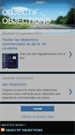Mobile Screenshot of objectif-objection.blogspot.com