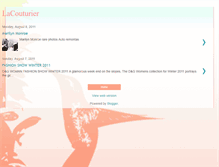 Tablet Screenshot of la-couturier.blogspot.com